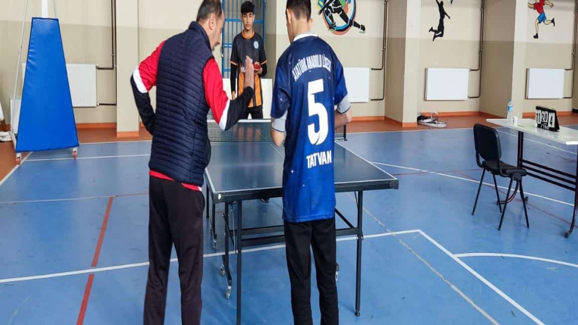 Okulumuz Okul Sporları Masa tenisi Branşına Katıldı